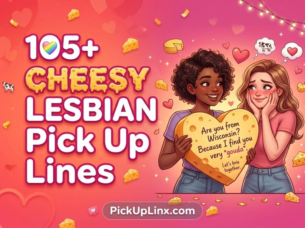 105+ Cheesy Lesbian Pick Up Lines