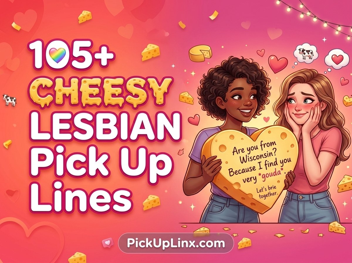 105+ Cheesy Lesbian Pick Up Lines