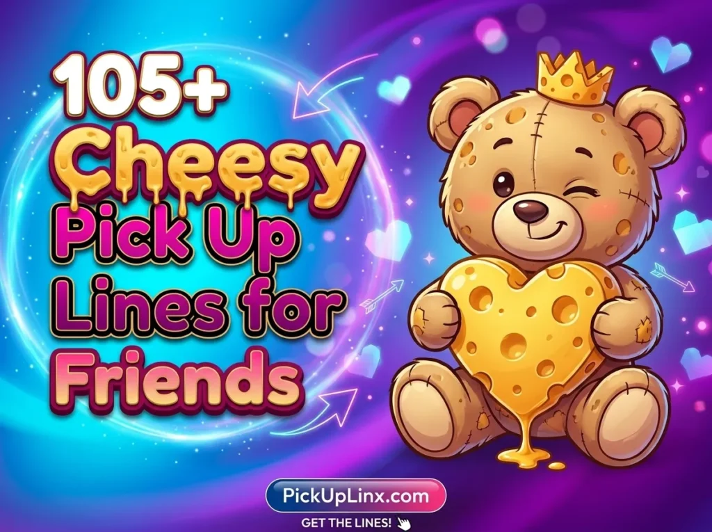 105+ Cheesy Pick Up Lines for Friends