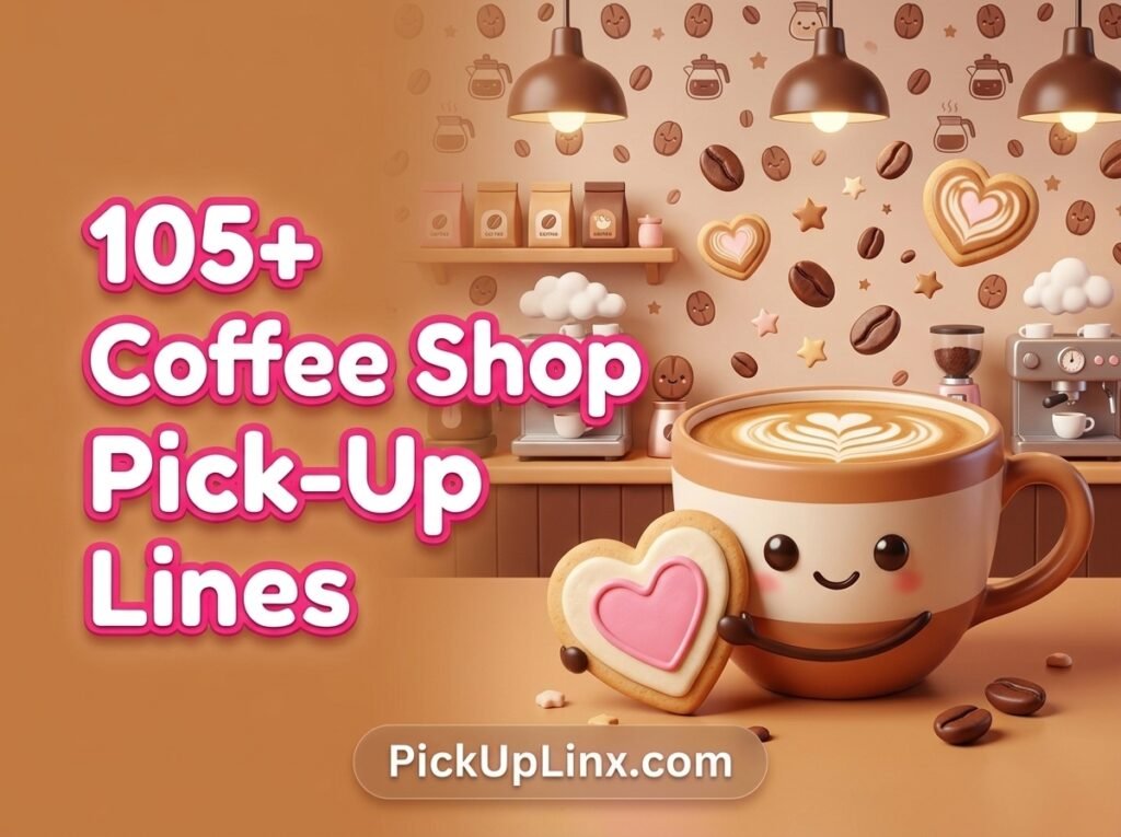105+ Coffee Shop Pick-Up Lines