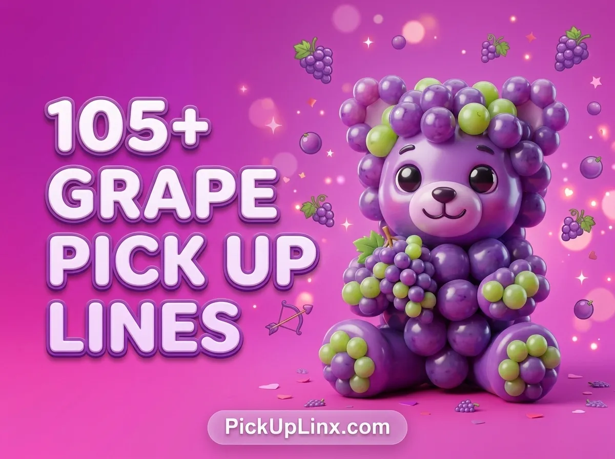 105+ Grape Pick Up Lines
