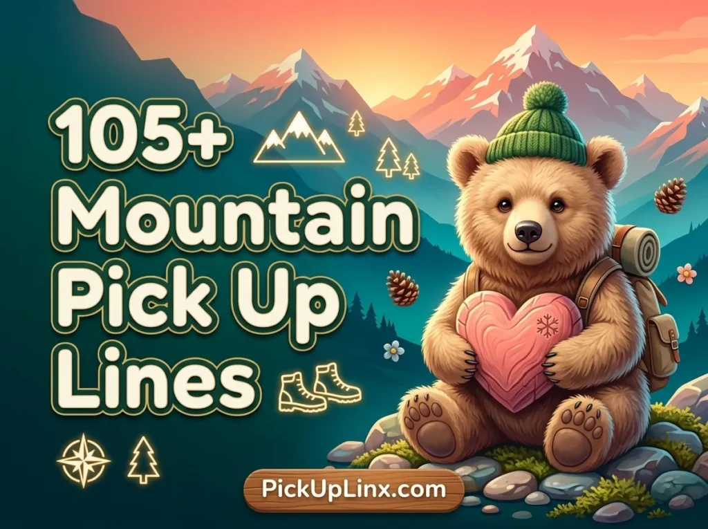 105+ Mountain Pick Up Lines