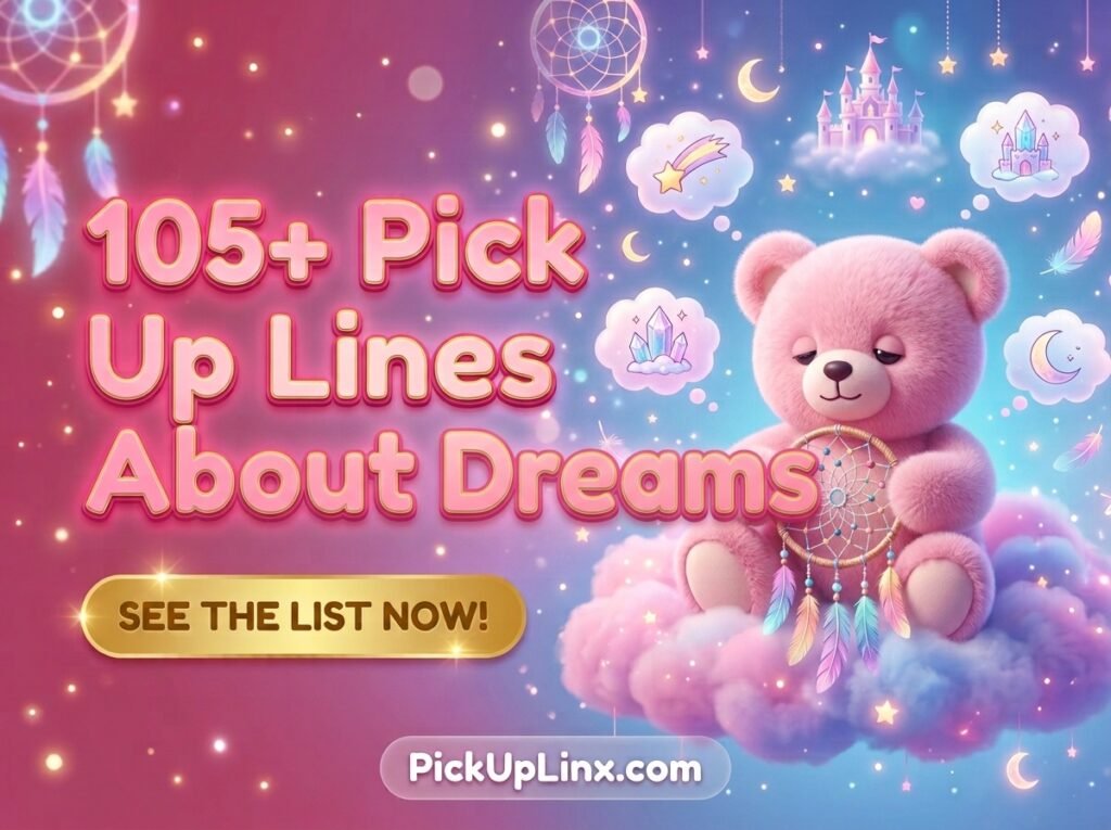105+ Pick Up Lines About Dreams