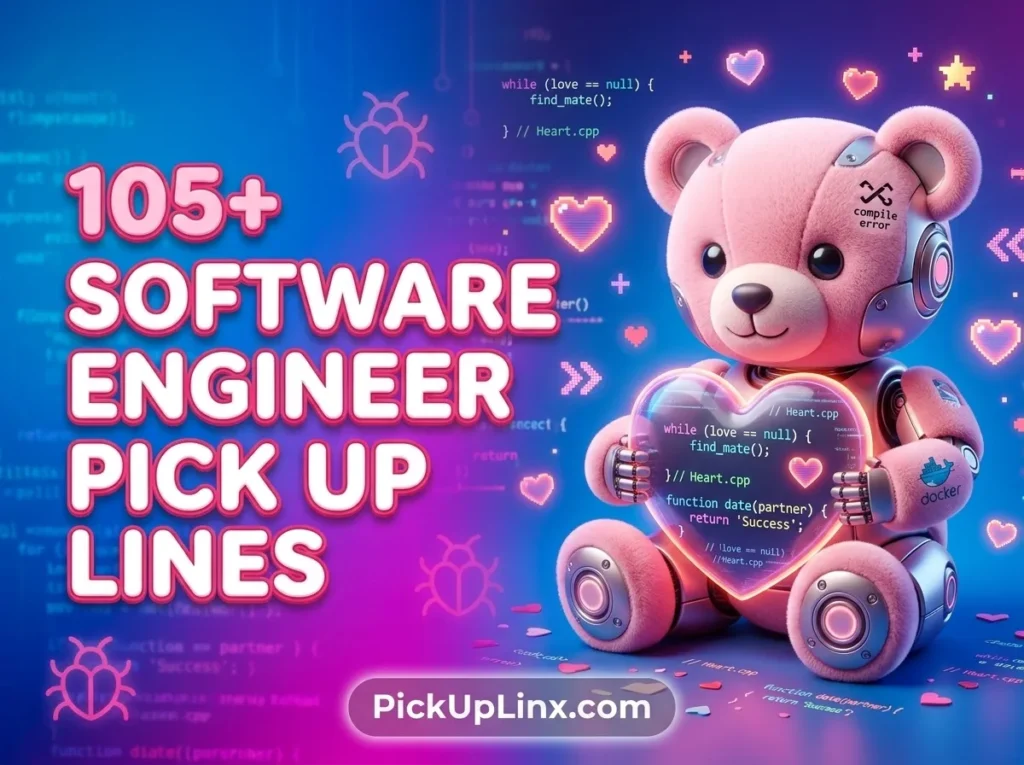 105+ Software Engineer Pick Up Lines