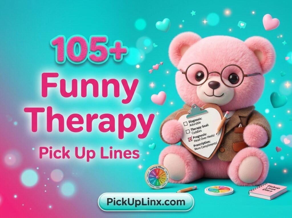 105+ Therapy Pick Up Lines