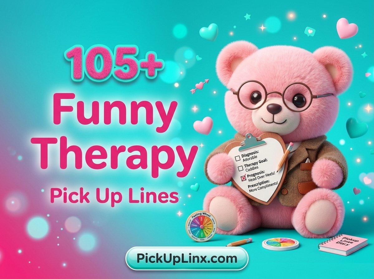 105+ Therapy Pick Up Lines