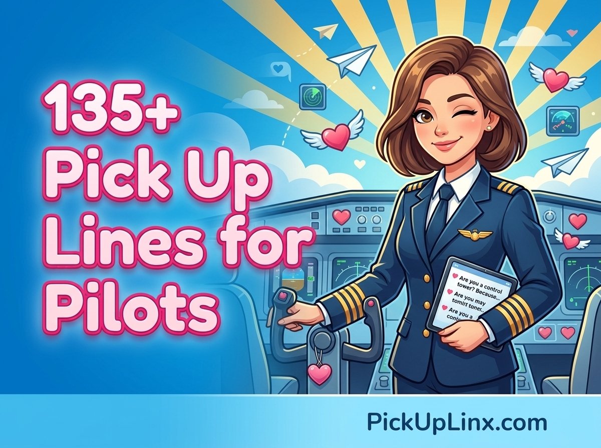 135+ Pick Up Lines for Pilots