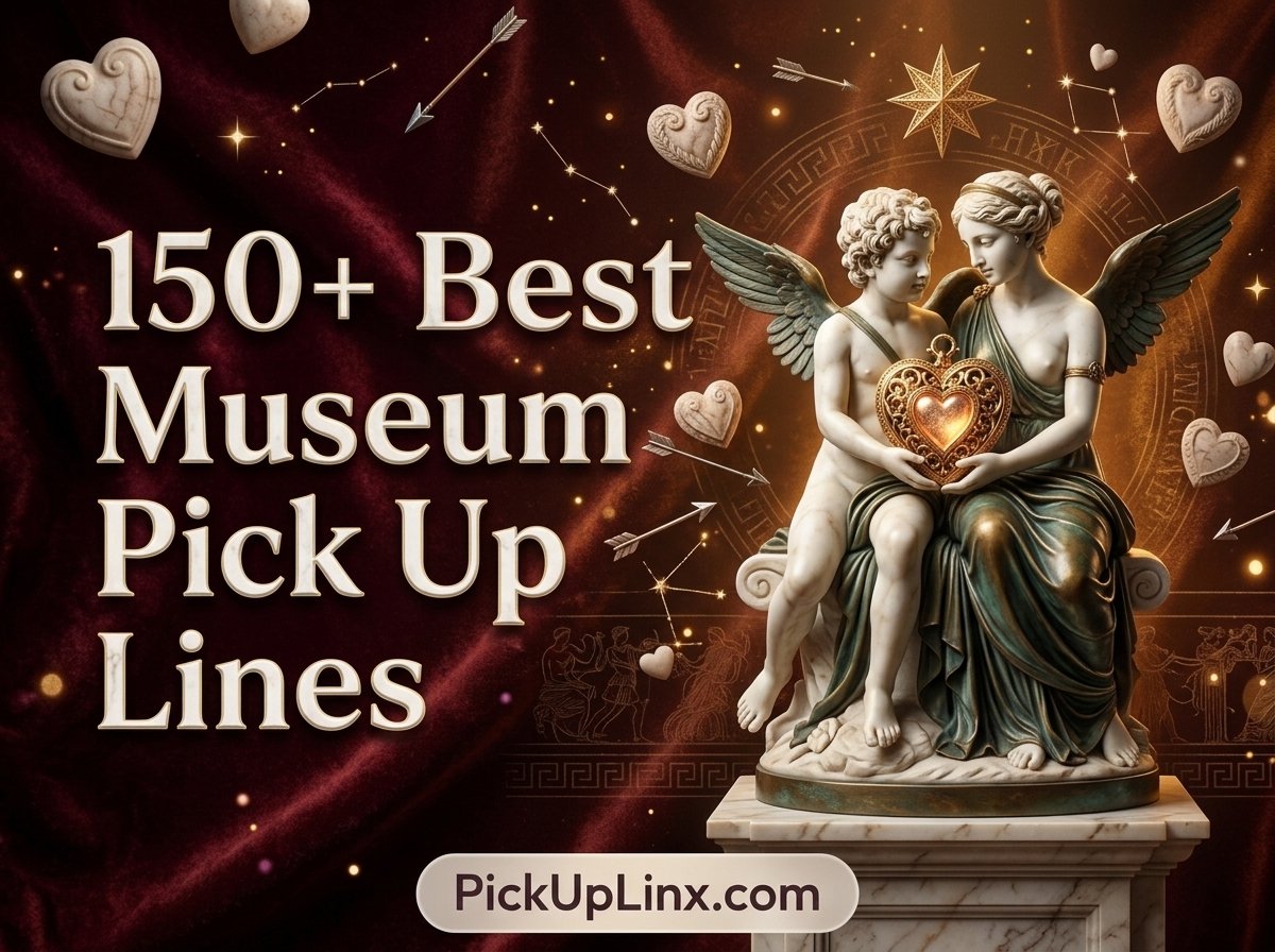 150+ Best Museum Pick Up Lines