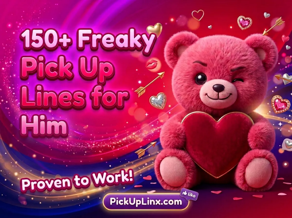 150+ Freaky Pick Up Lines for Him