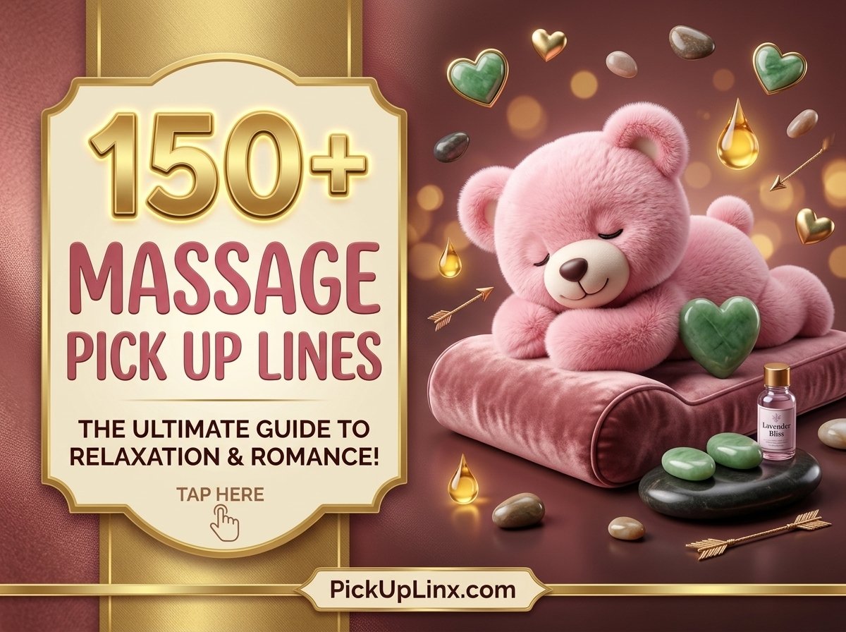 150+ Massage Pick Up Lines