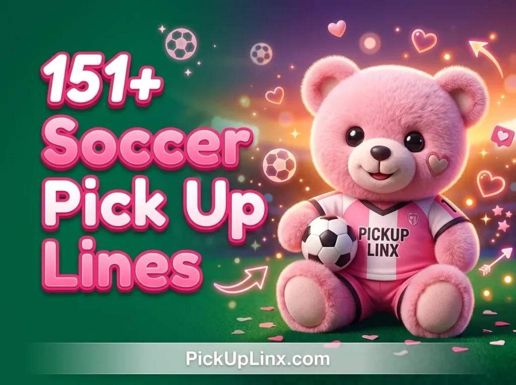 151+ Soccer Pick Up Lines