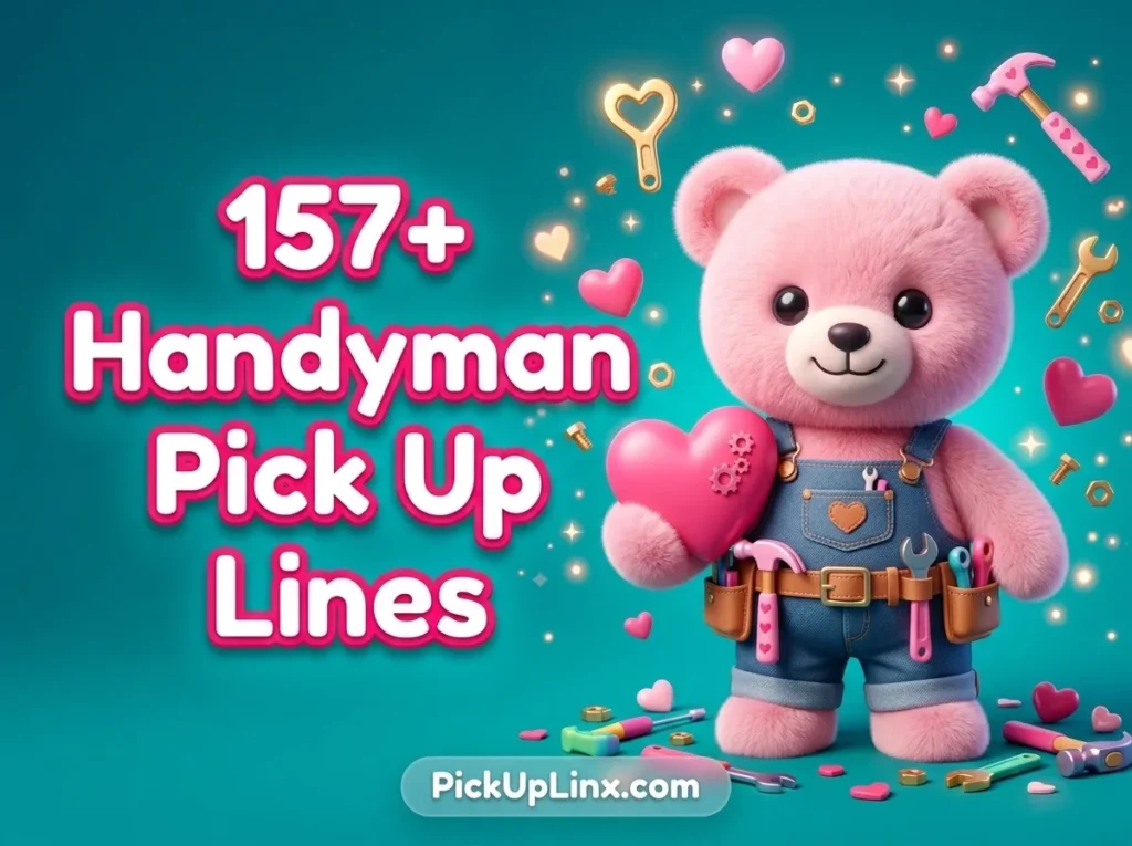 157+ Handyman Pick Up Lines