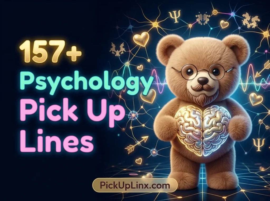 157+ Psychology Pick Up Lines