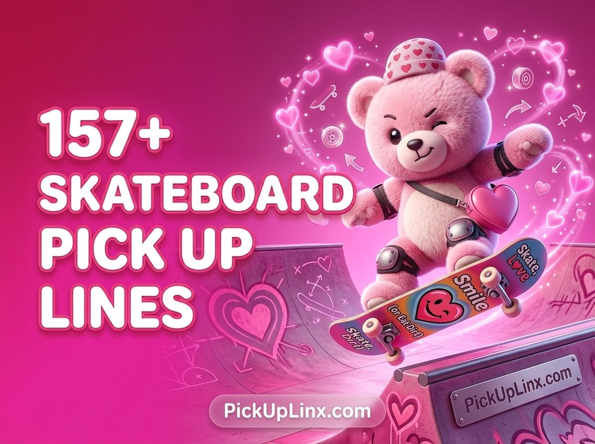 157+ Skateboard Pick Up Lines