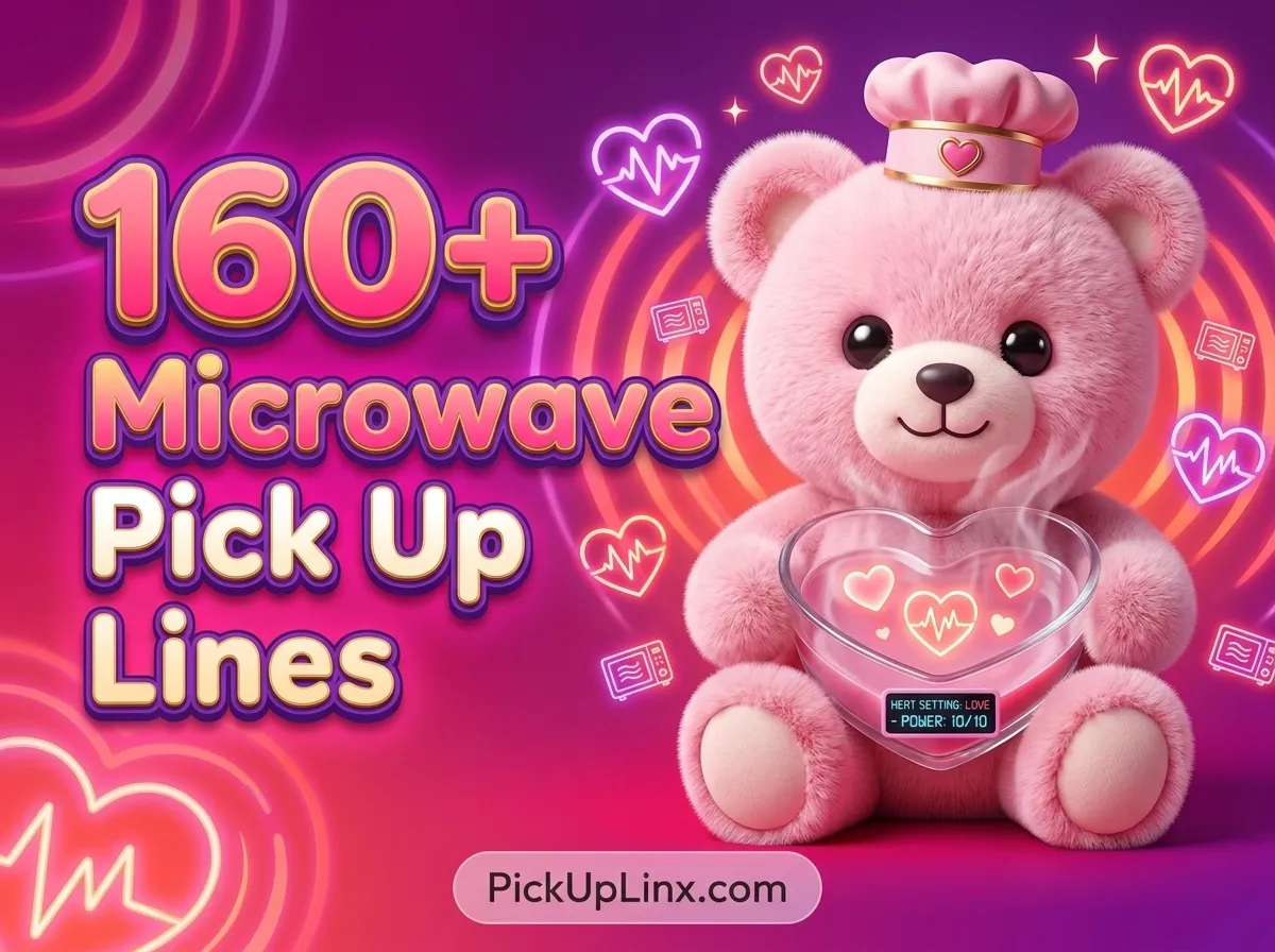 160+ Microwave Pick Up Lines