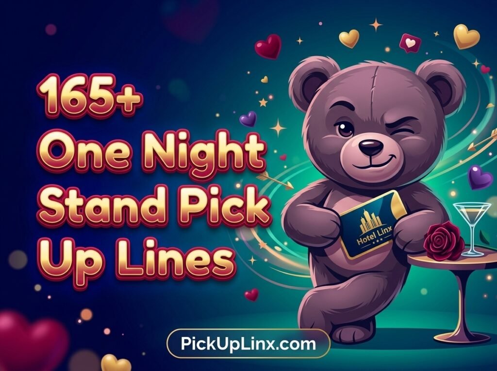 165+ One Night Stand Pick Up Lines