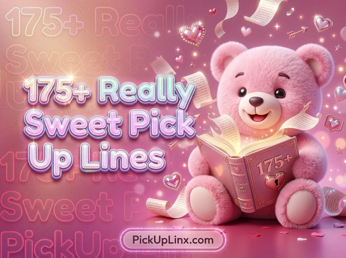 175+ Really Sweet Pick Up Lines