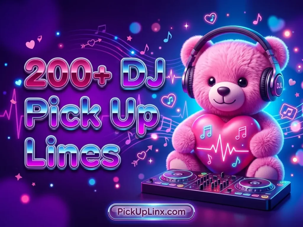 200+ DJ Pick Up Lines