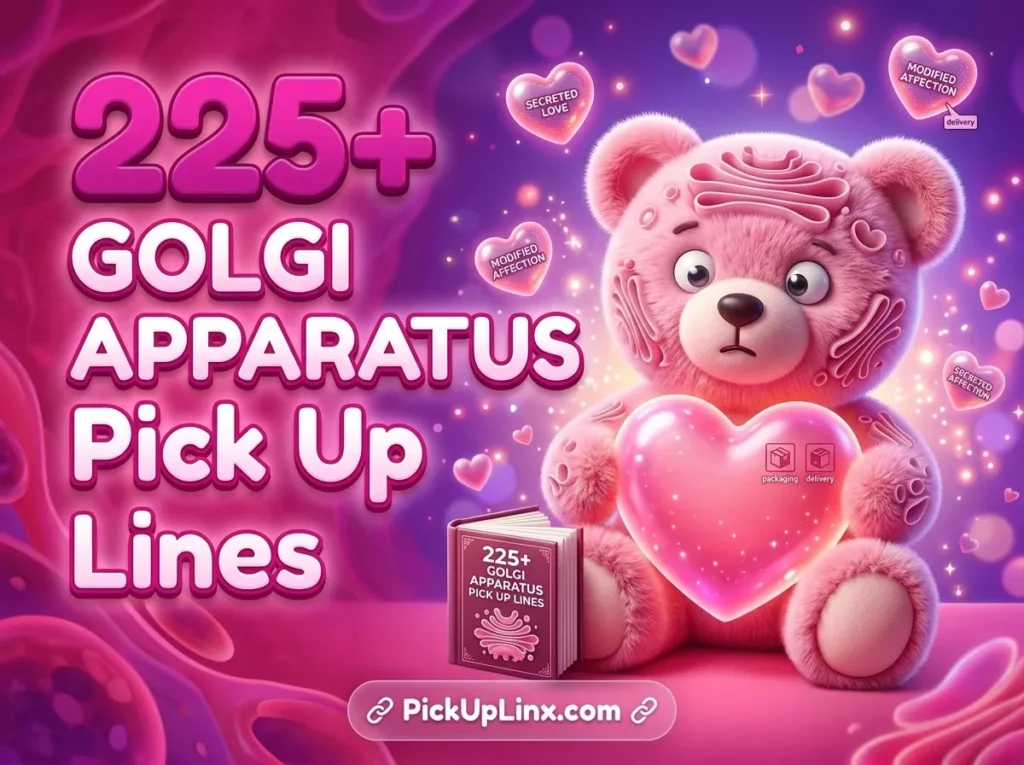 225+ Golgi Apparatus Pick Up Lines