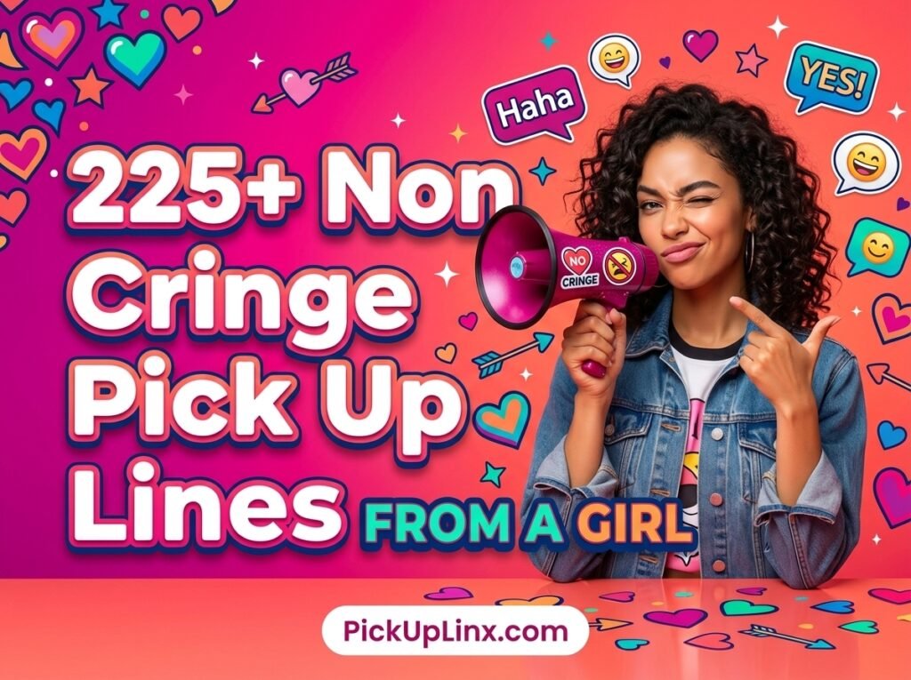 225+ Non Cringe Pick Up Lines
