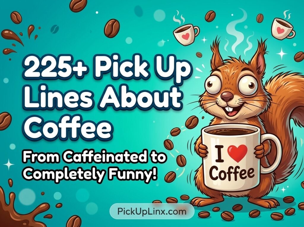 225+ Pick Up Lines About Coffee