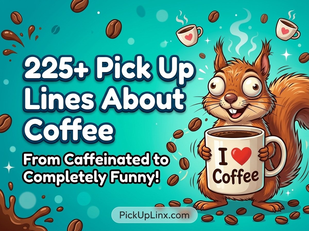 225+ Pick Up Lines About Coffee