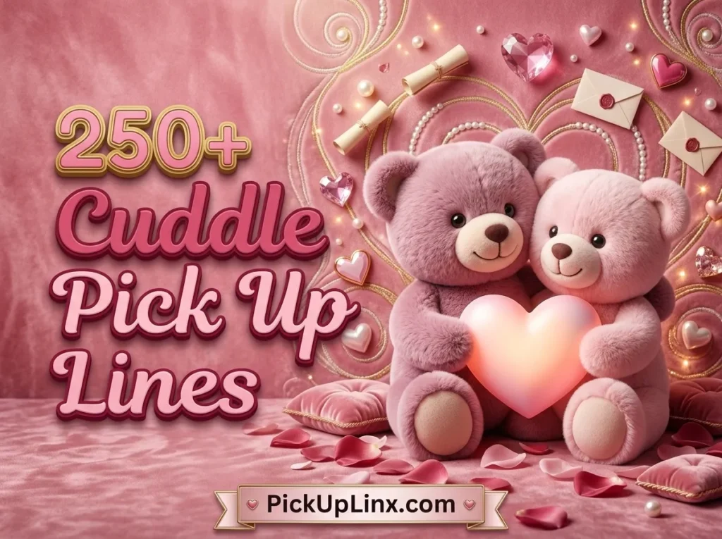250+ Cuddle Pick Up Lines