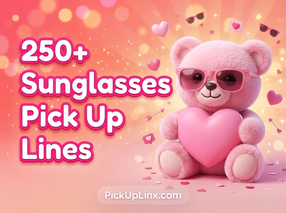250+ Sunglasses Pick Up Lines