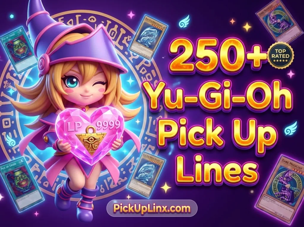 250+ Yu-Gi-Oh Pick Up Lines