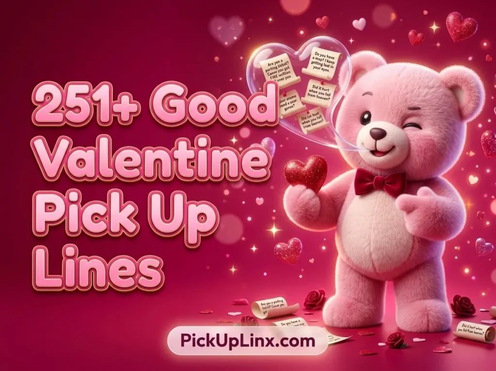 251+ Good Valentine Pick Up Lines