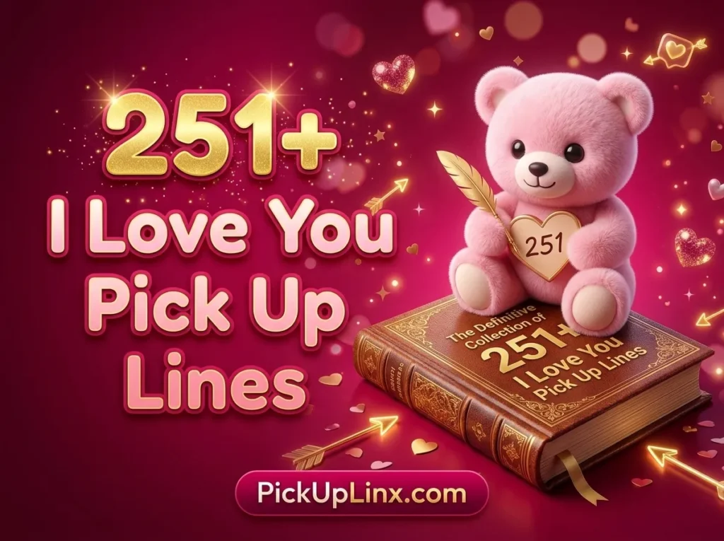 251+ I Love You Pick Up Lines