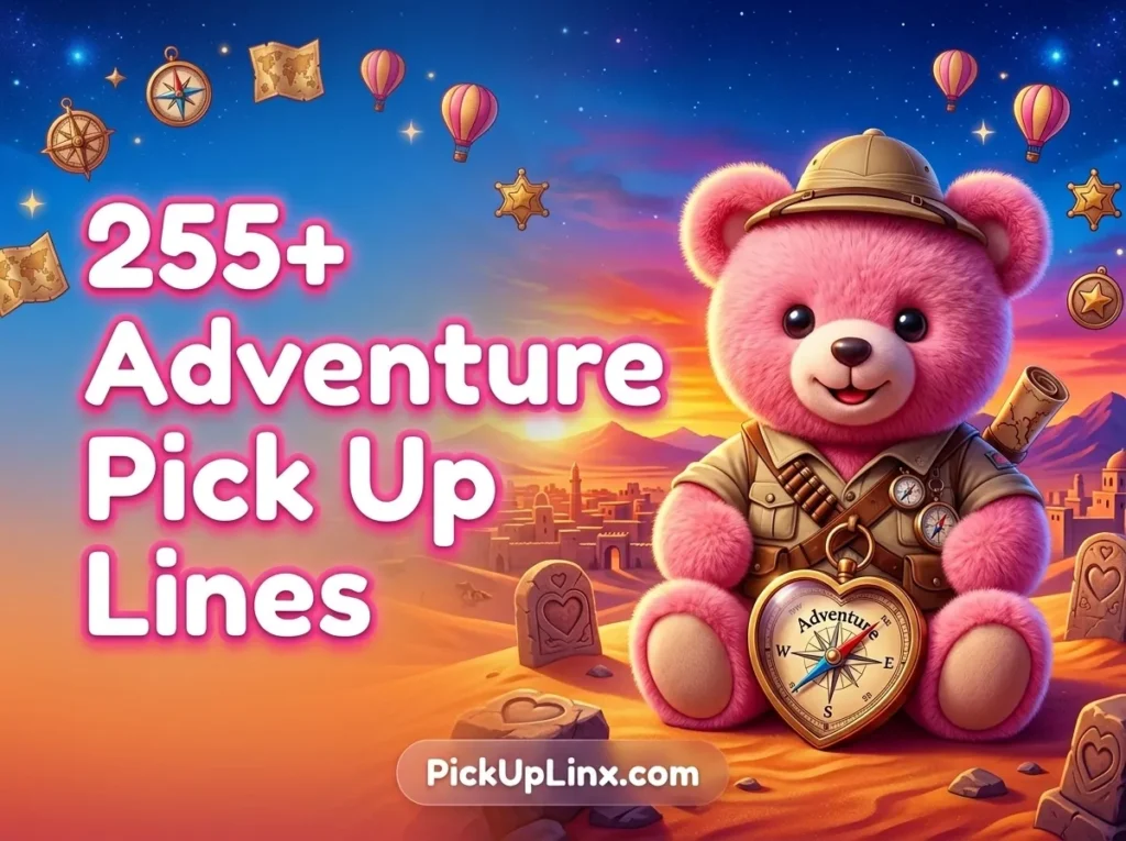 255+ Adventure Pick Up Lines