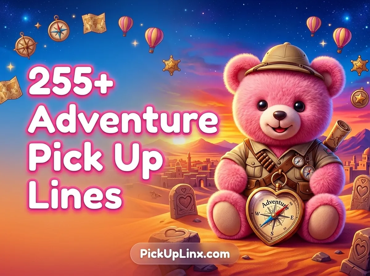 255+ Adventure Pick Up Lines