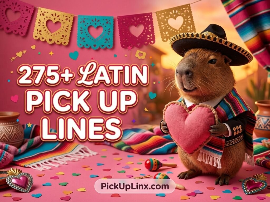 275+ Latin Pick Up Lines
