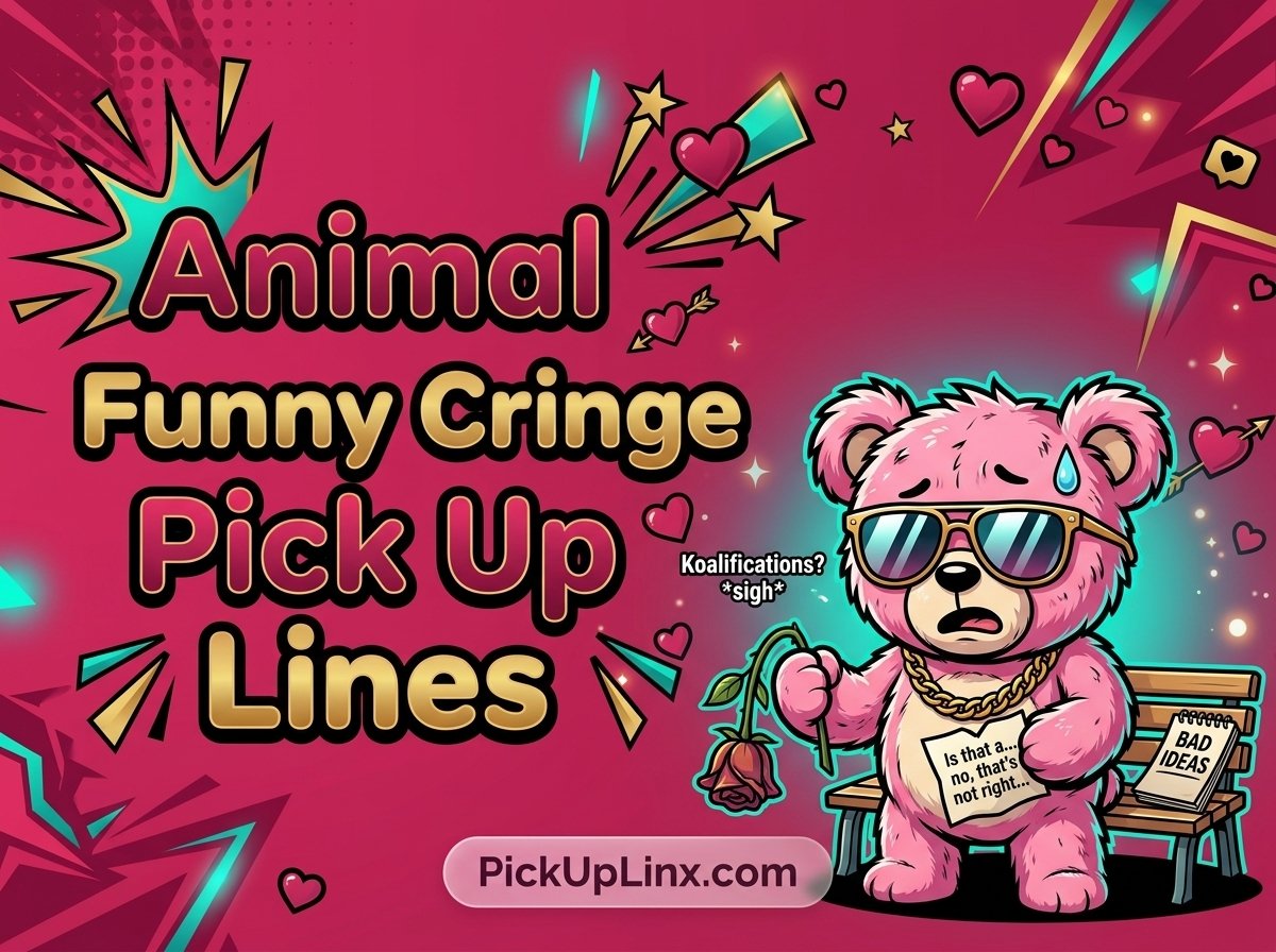  Animal Funny Cringe Pick Up Lines