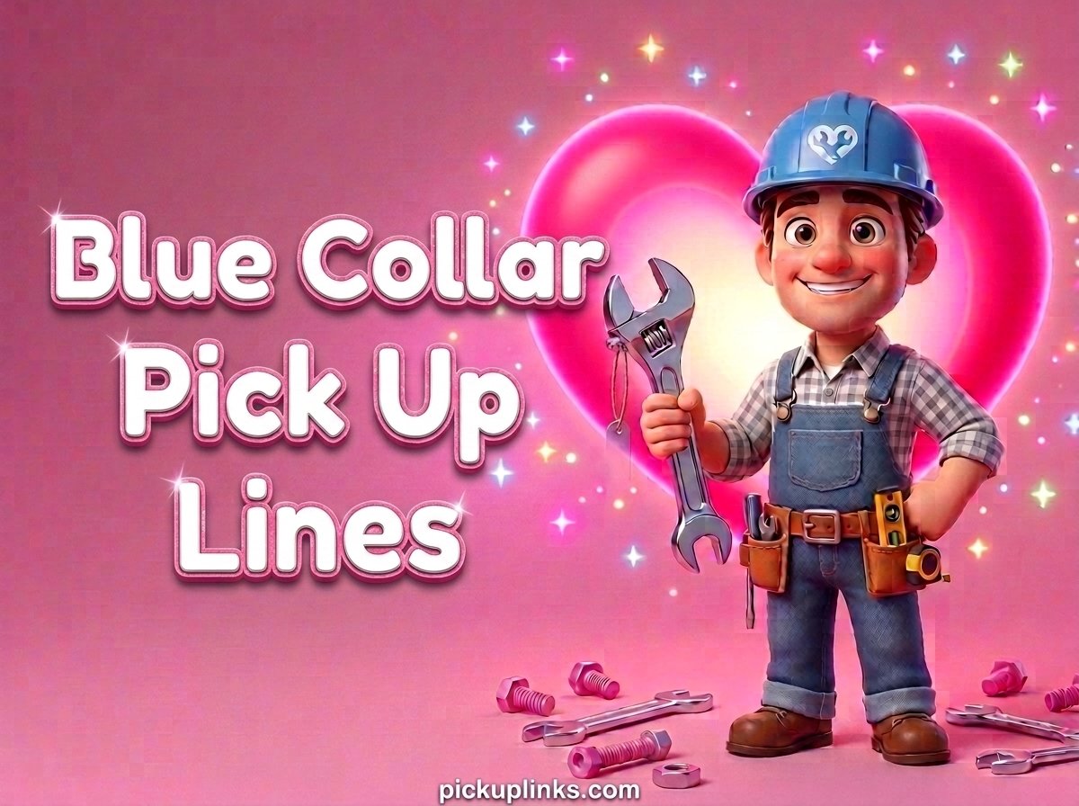 Blue Collar Pick Up Lines