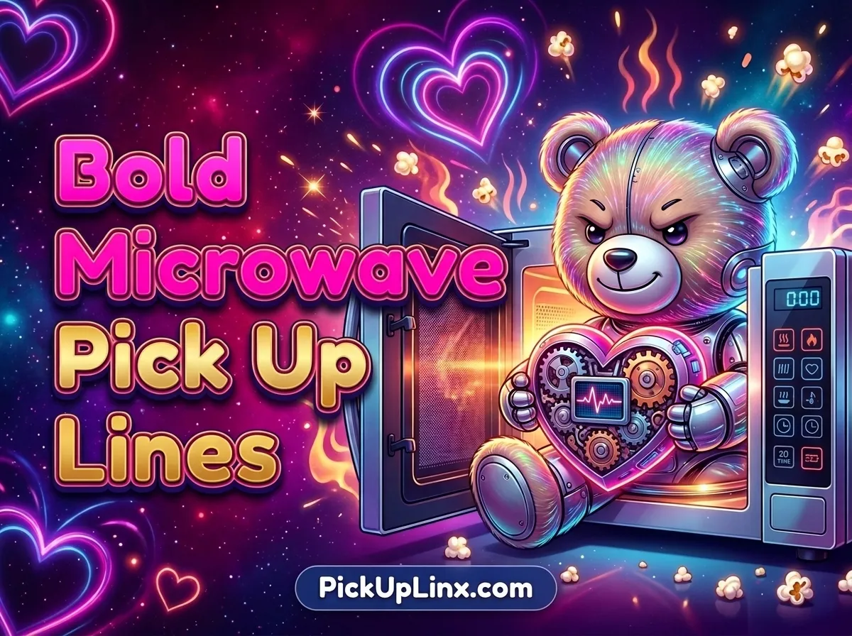 Bold Microwave Pick Up Lines