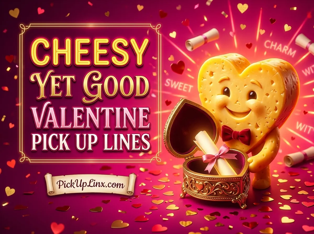 Cheesy Yet Good Valentine Pick Up Lines