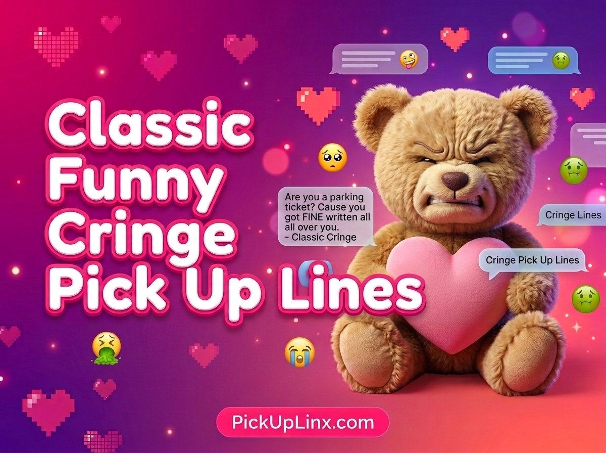 Classic Funny Cringe Pick Up Lines