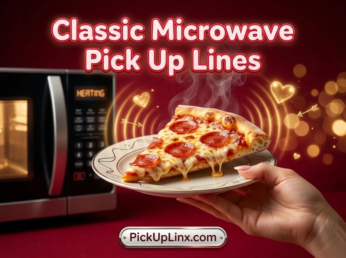 Classic Microwave Pick Up Lines