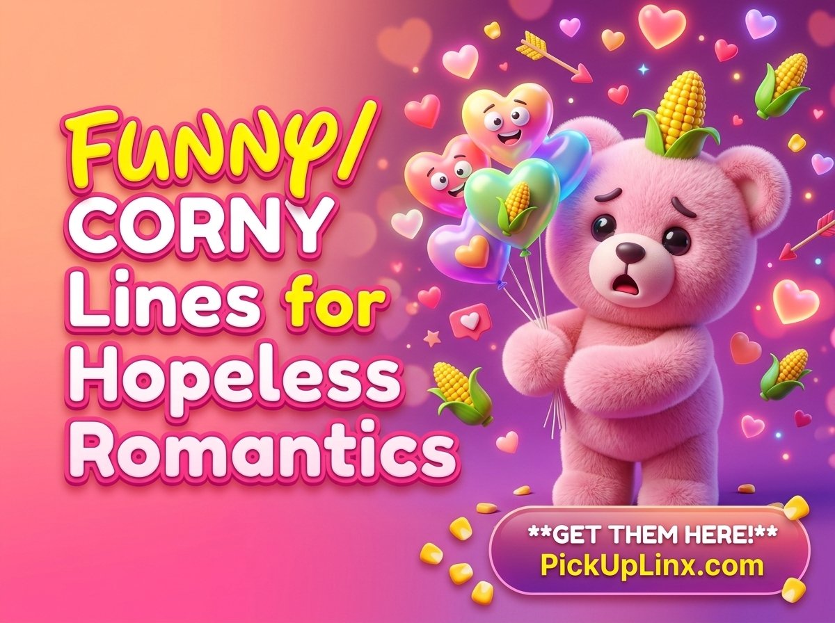 Corny Pick-Up Lines for Hopeless Romantics