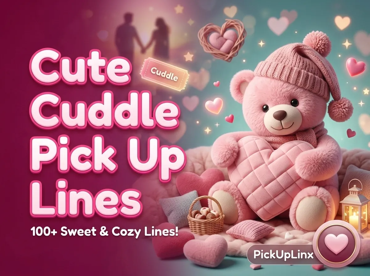 Cute Cuddle Pick Up Lines 