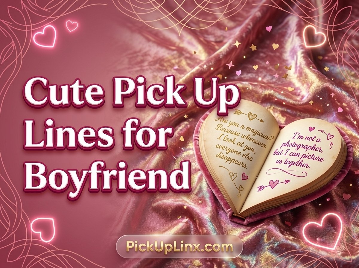Cute Pick Up Lines for Boyfriend
