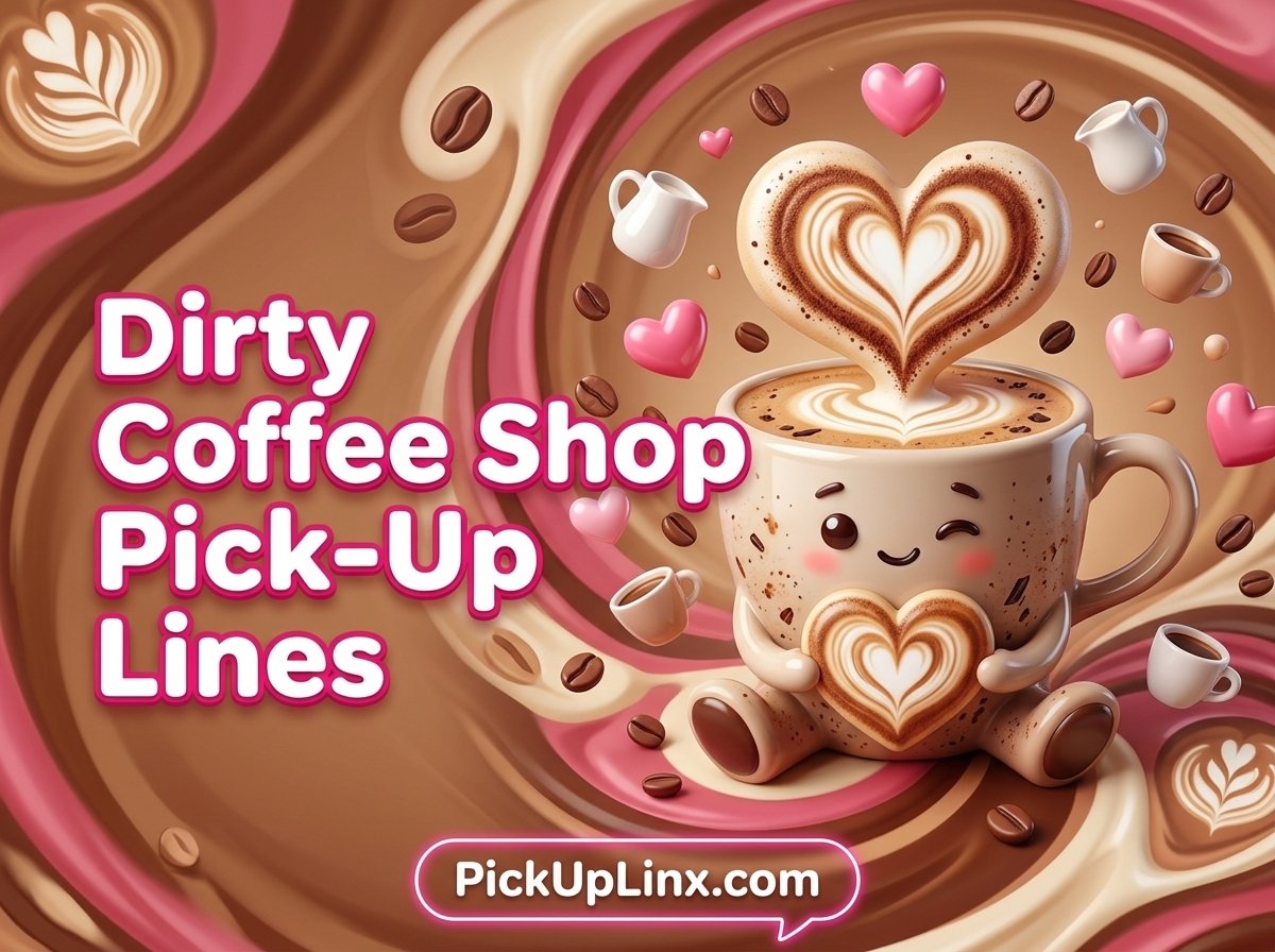 Dirty Coffee Shop Pick-Up Lines