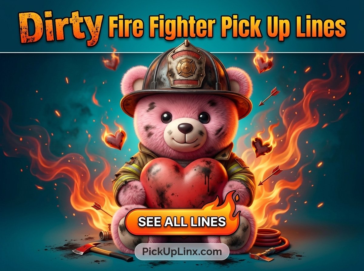Dirty Fire Fighter Pick Up Lines