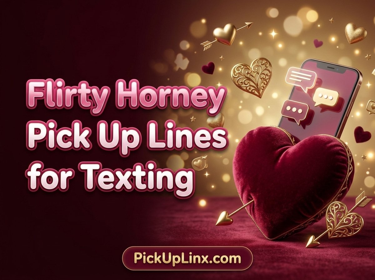 Flirty Horney Pick Up Lines for Texting