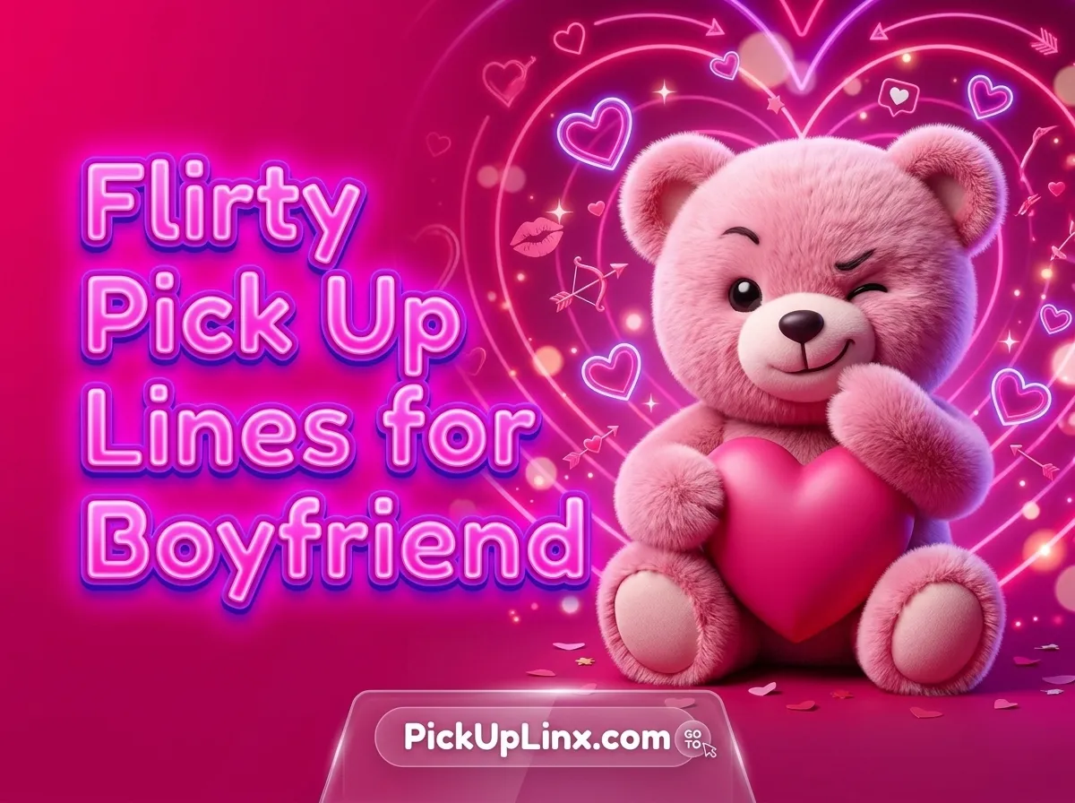 Flirty Pick Up Lines for Boyfriend