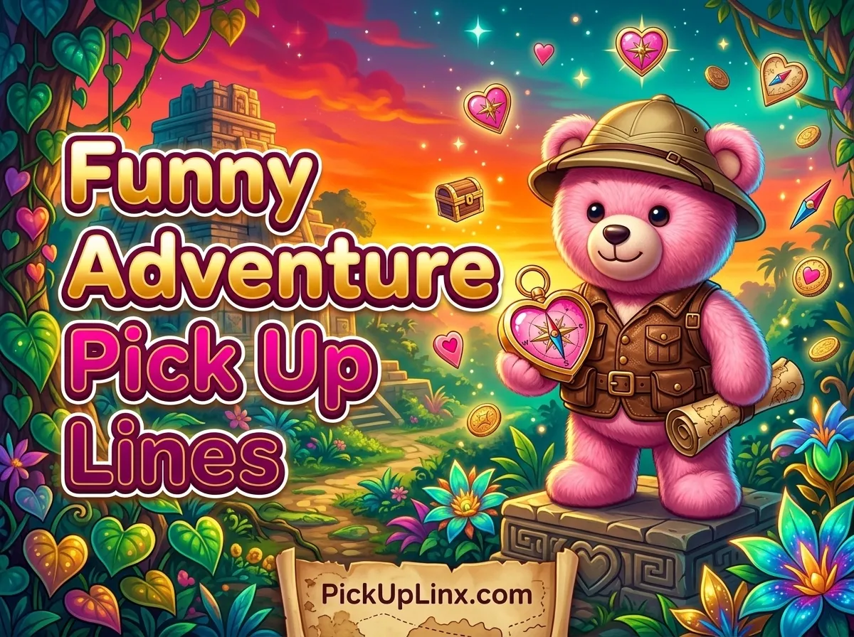 Funny Adventure Pick Up Lines