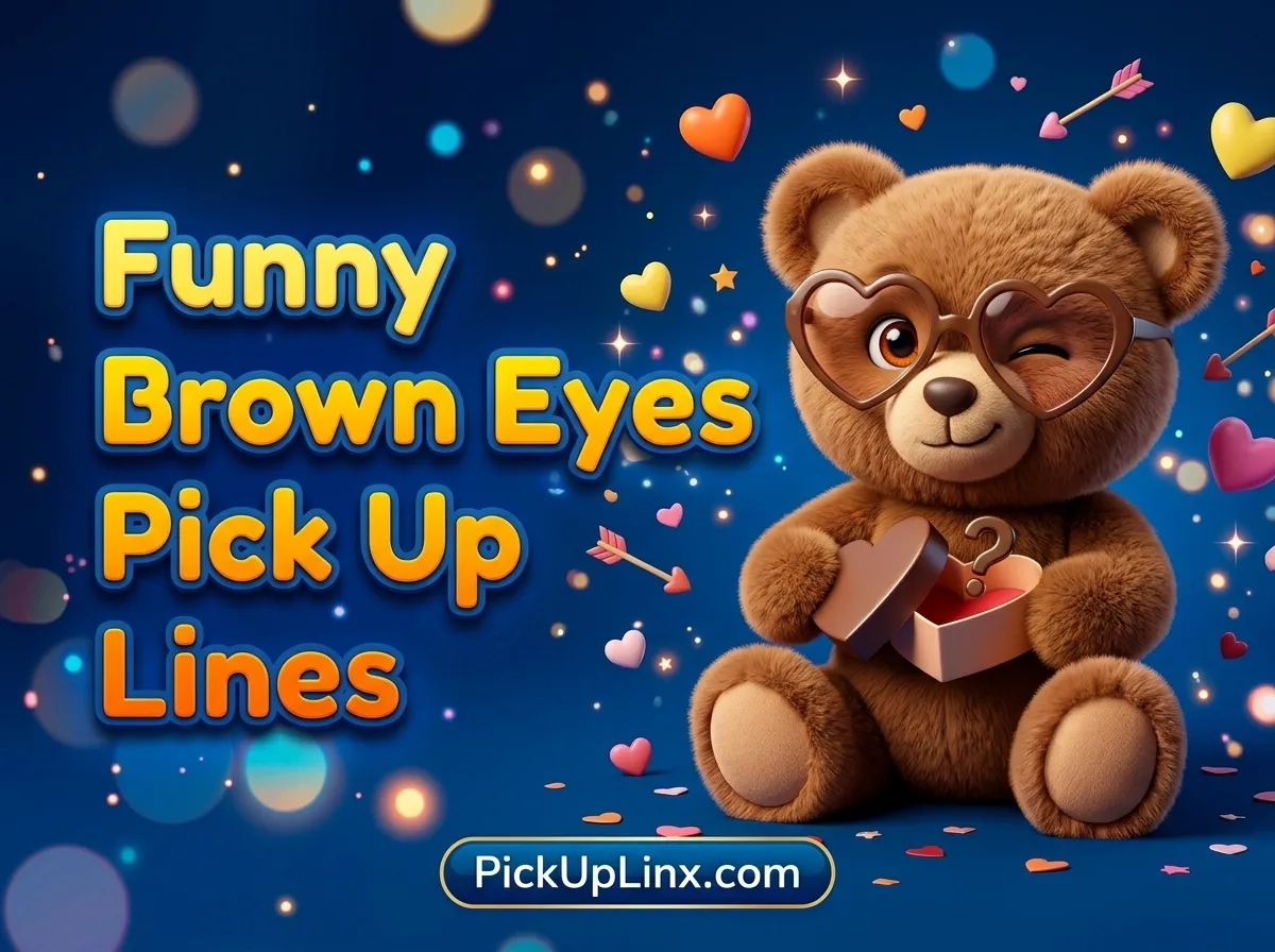 Funny Brown Eyes Pick Up Lines 