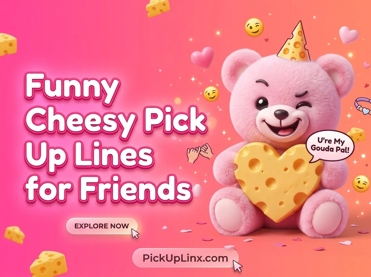 Funny Cheesy Pick Up Lines for Friends